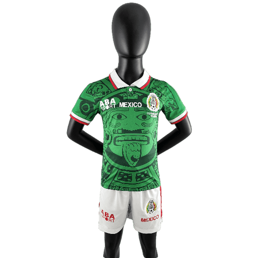 1998 Mexico Retro NIÑOS Local Equipo - CAMISETAS4ALL