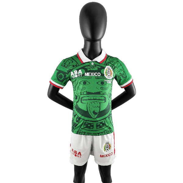 1998 Mexico Retro NIÑOS Local Equipo - CAMISETAS4ALL