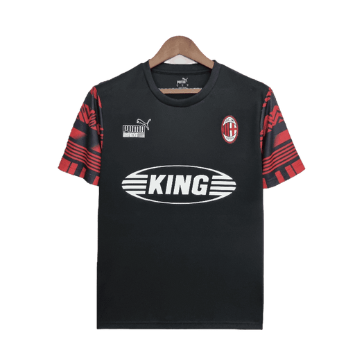 AC Milan 2022/23 Football Heritage Negro - CAMISETAS4ALL