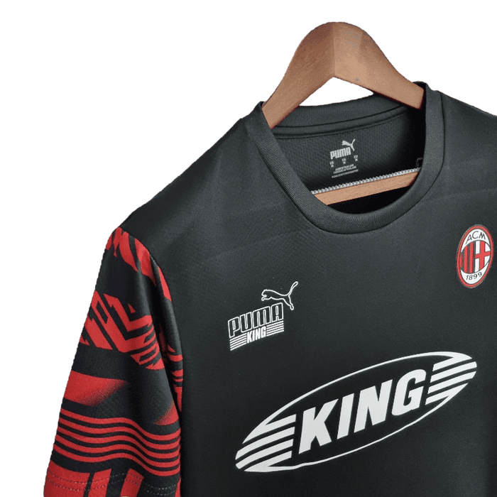 AC Milan 2022/23 Football Heritage Negro - CAMISETAS4ALL