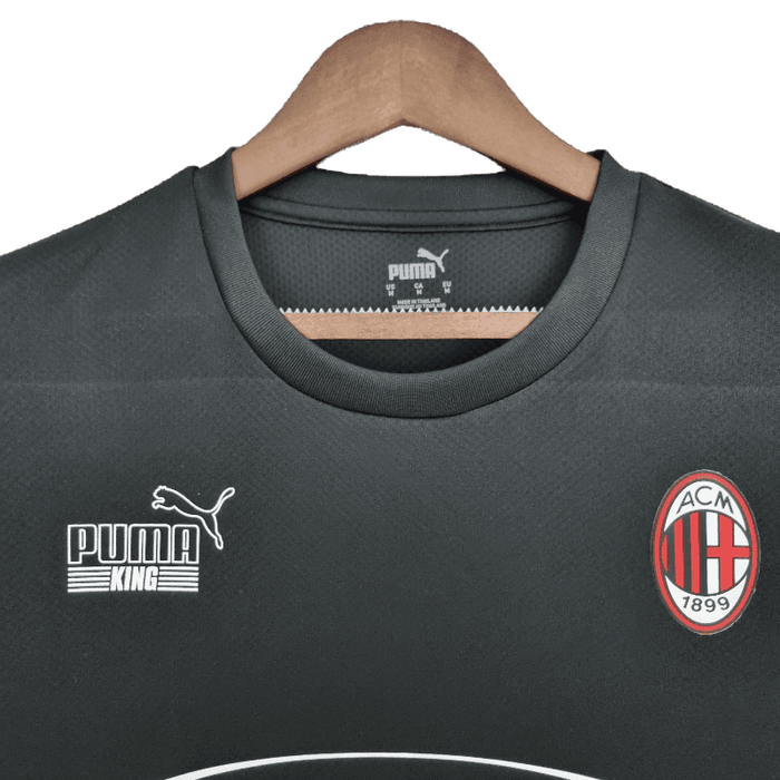 AC Milan 2022/23 Football Heritage Negro - CAMISETAS4ALL