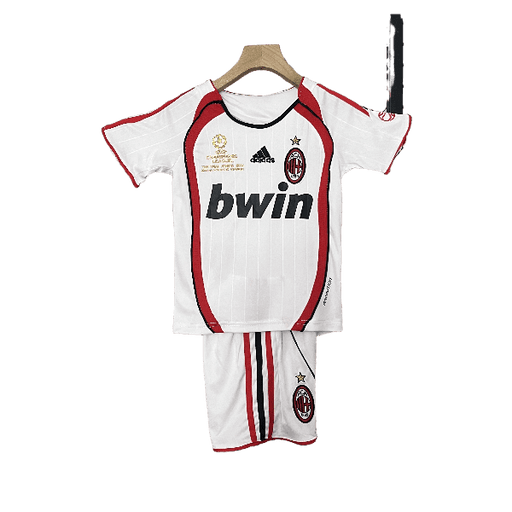 AC Milan Retro 06-07 NIÑOS Champions League Visitante - CAMISETAS4ALL