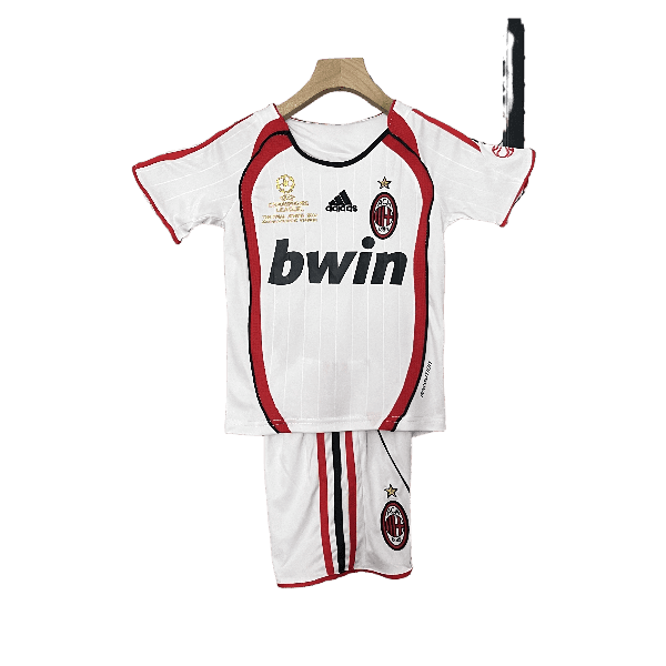 AC Milan Retro 06-07 NIÑOS Champions League Visitante - CAMISETAS4ALL