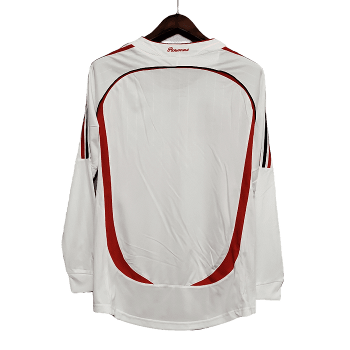 AC Milan Retro 06/07 Manga larga Visitante - CAMISETAS4ALL