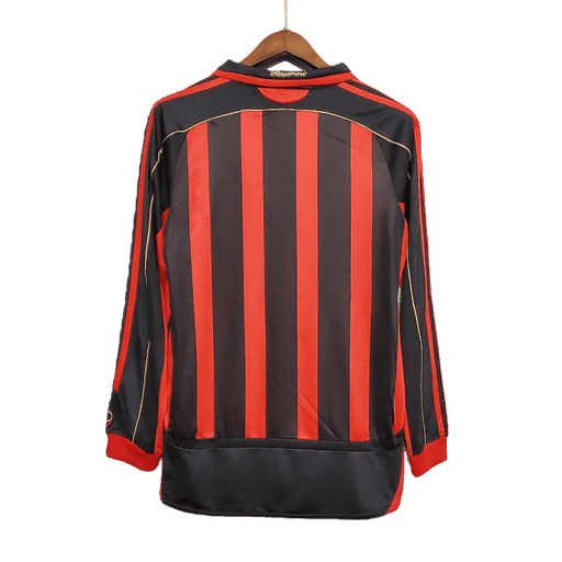 AC Milan Retro 06/07 Manga larga Local - CAMISETAS4ALL