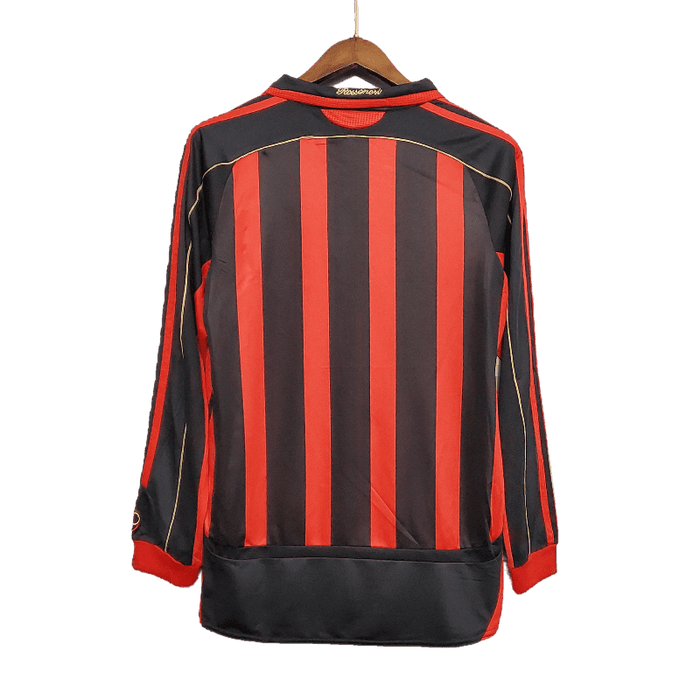 AC Milan Retro 06/07 Manga larga Local - CAMISETAS4ALL