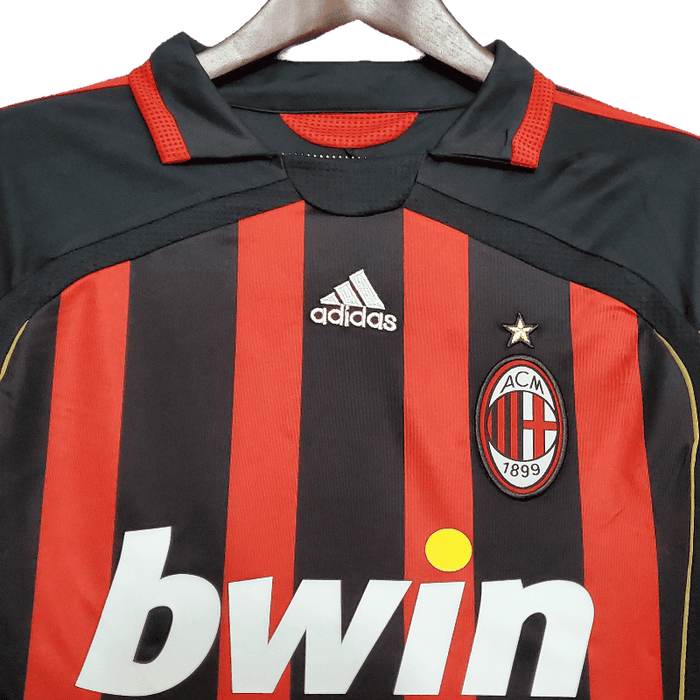 AC Milan Retro 06/07 Manga larga Local - CAMISETAS4ALL