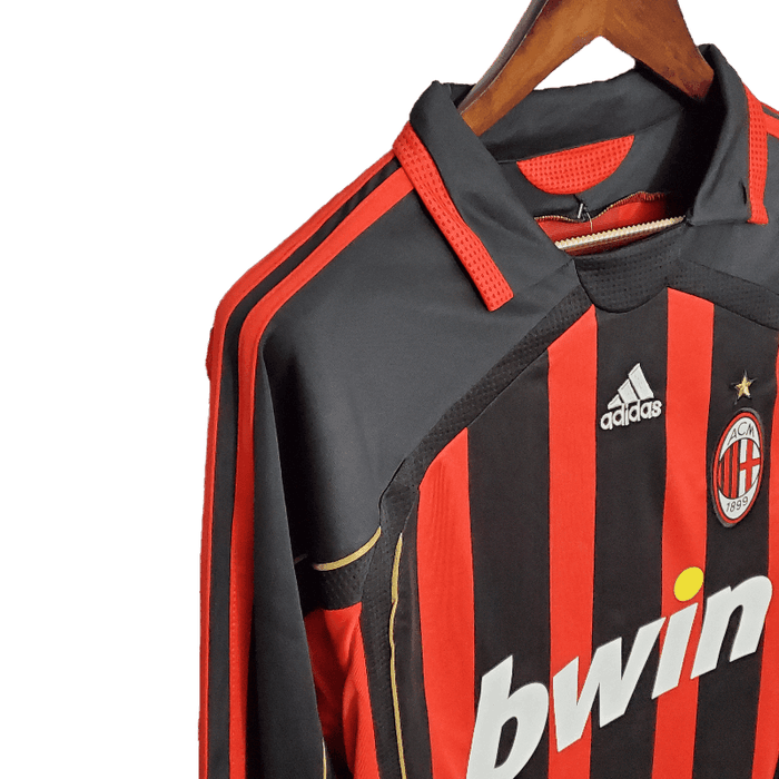 AC Milan Retro 06/07 Manga larga Local - CAMISETAS4ALL