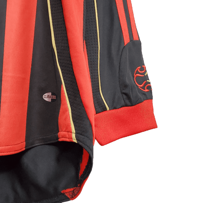 AC Milan Retro 06/07 Manga larga Local - CAMISETAS4ALL