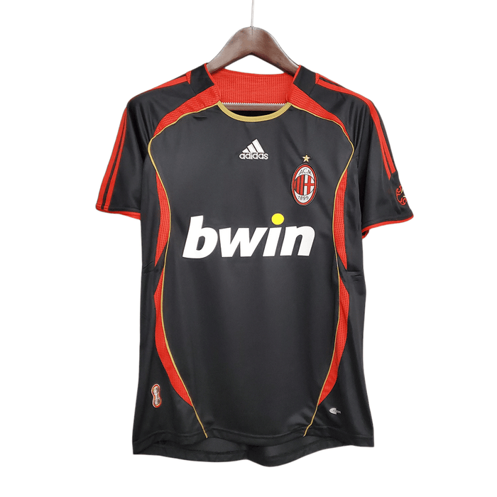 AC Milan Retro 06/07 Tercero Negro - CAMISETAS4ALL