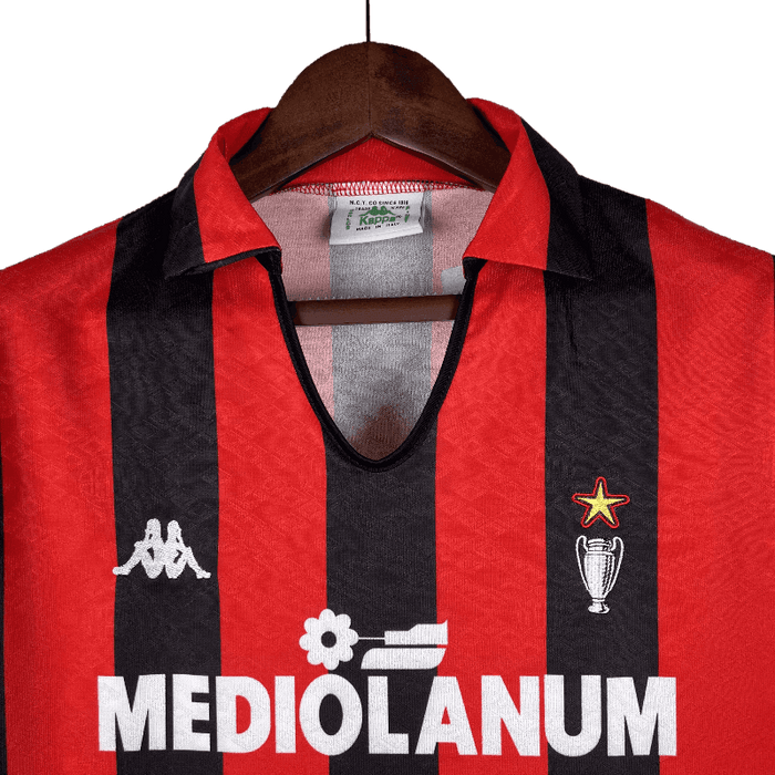 AC Milan Retro 1989/90 Local - CAMISETAS4ALL