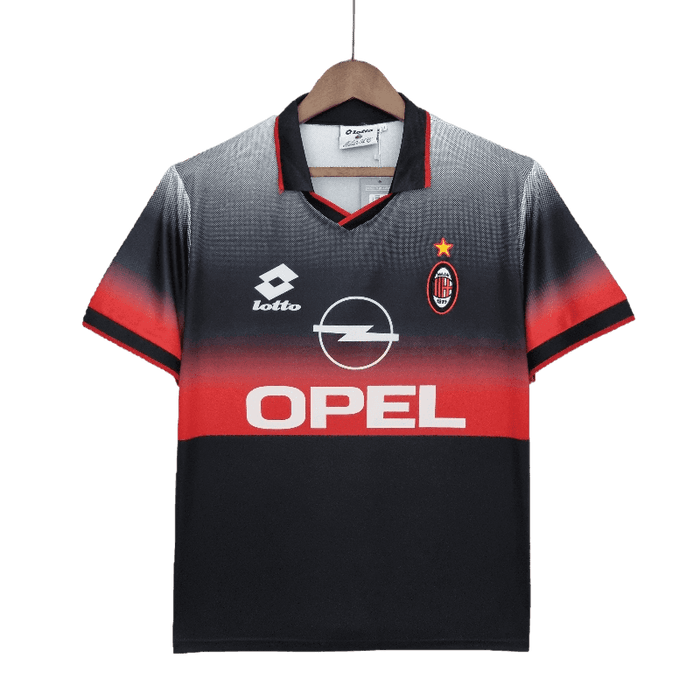 AC Milan Retro 1995/96 Entrenamiento Traje Negro - CAMISETAS4ALL