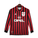 AC Milan Retro 1999/2000 Manga larga Local - CAMISETAS4ALL