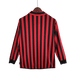 AC Milan Retro 1999/2000 Manga larga Local - CAMISETAS4ALL