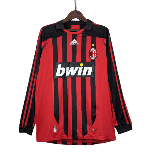 AC Milan Retro 2007/08 Manga larga Local - CAMISETAS4ALL