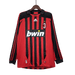 AC Milan Retro 2007/08 Manga larga Local - CAMISETAS4ALL