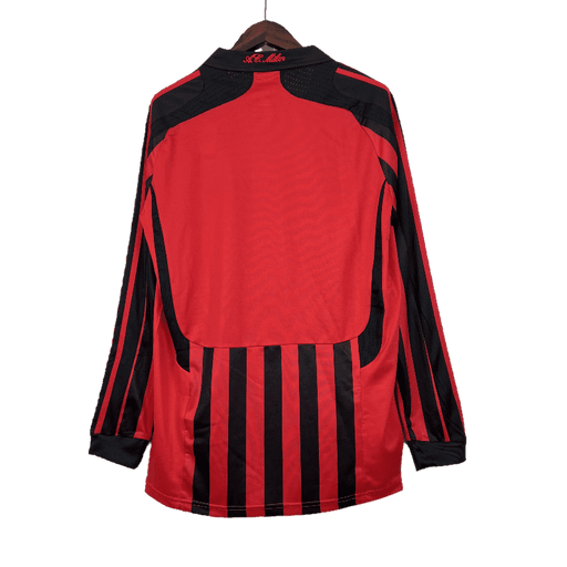 AC Milan Retro 2007/08 Manga larga Local - CAMISETAS4ALL