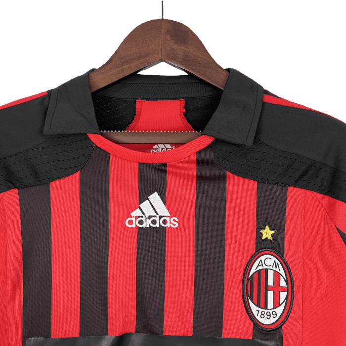 AC Milan Retro 2007/08 Manga larga Local - CAMISETAS4ALL