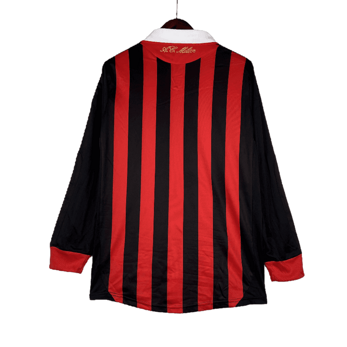 AC Milan Retro 2009/10 Manga larga Local - CAMISETAS4ALL