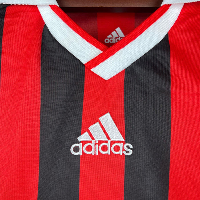 AC Milan Retro 2009/10 Manga larga Local - CAMISETAS4ALL