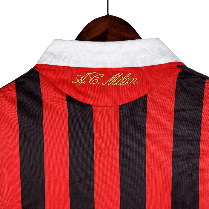 AC Milan Retro 2009/10 Manga larga Local - CAMISETAS4ALL