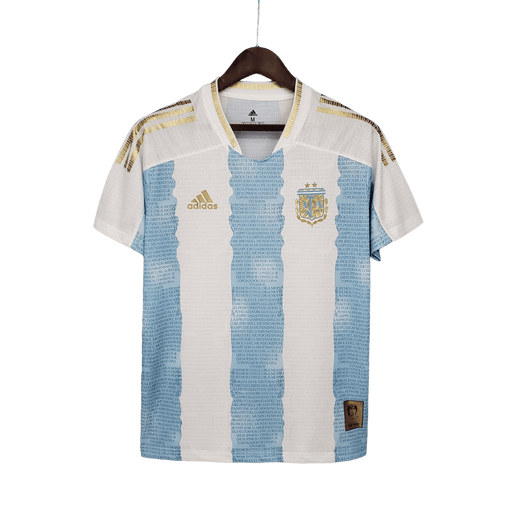 Argentina 2021 Commemorative Edition Blanco Azul - CAMISETAS4ALL