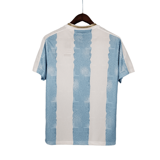 Argentina 2021 Commemorative Edition Blanco Azul - CAMISETAS4ALL