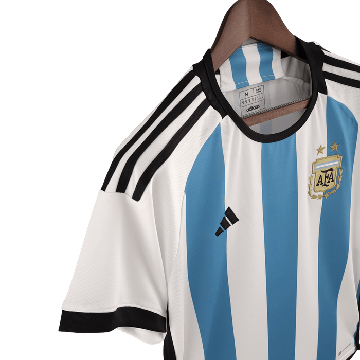 Argentina 2022 Copa del Mundo Camiseta Local - CAMISETAS4ALL