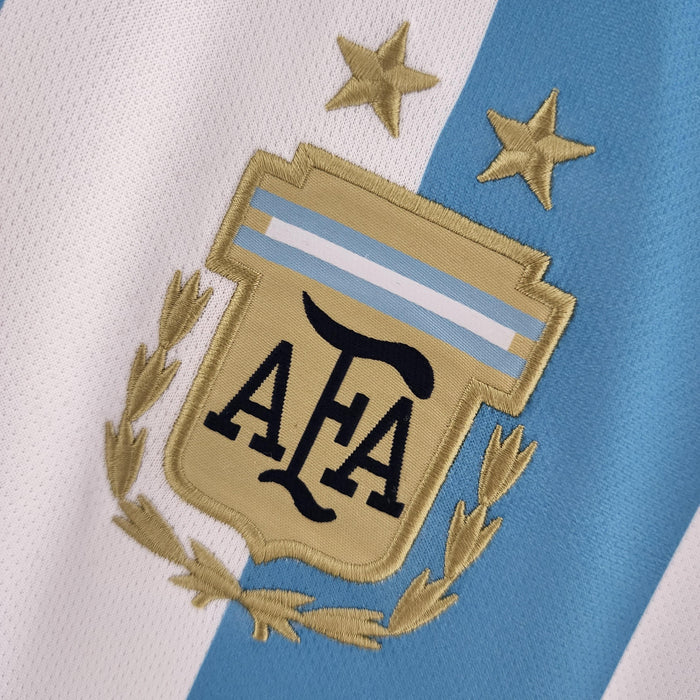 Argentina 2022 Copa del Mundo Camiseta Local - CAMISETAS4ALL