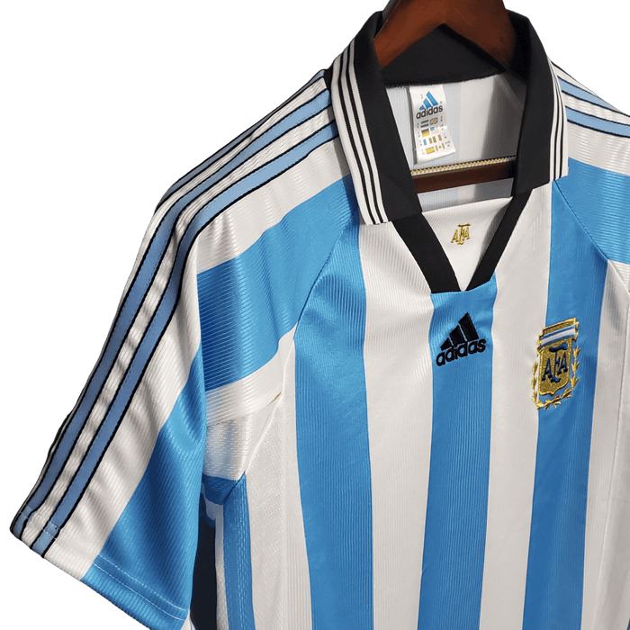 Argentina Retro 1998 Local - CAMISETAS4ALL