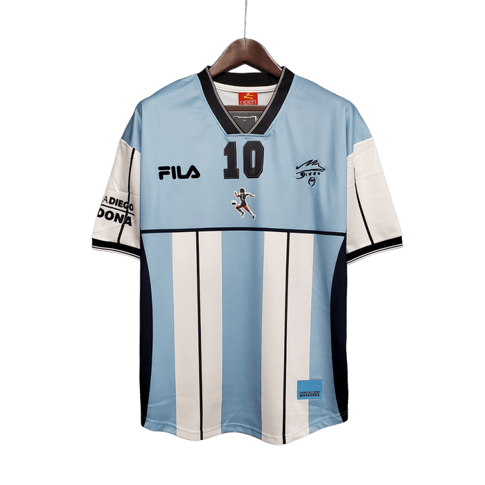 Argentina Retro 2001 Maradona #10 Commemorative Edition - CAMISETAS4ALL