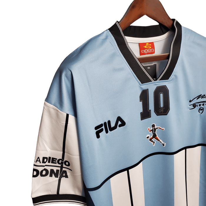 Argentina Retro 2001 Maradona #10 Commemorative Edition - CAMISETAS4ALL