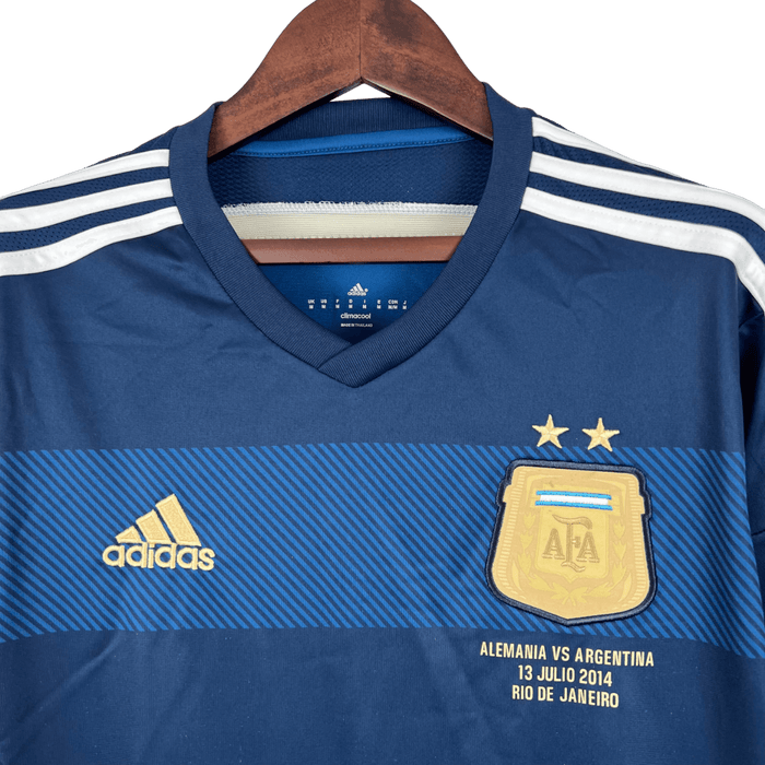 Argentina Retro 2014 Manga larga Visitante - CAMISETAS4ALL