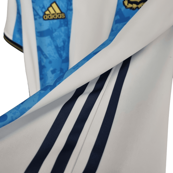 Argentina Retro 2022 Commemorative Edition Blanco Azul - CAMISETAS4ALL