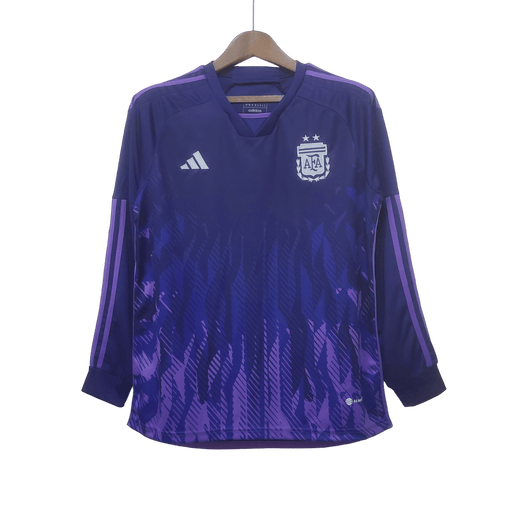 Argentina Retro 2022 Manga larga Visitante - CAMISETAS4ALL