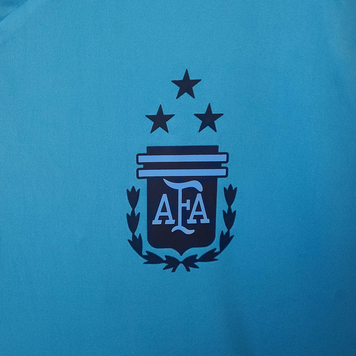 Argentina Retro 2022 Entrenamiento Camiseta Azul - CAMISETAS4ALL