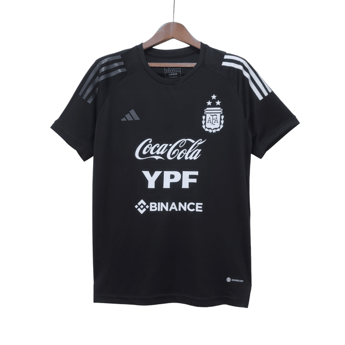 Argentina Retro 2022 Entrenamiento Traje Negro - CAMISETAS4ALL