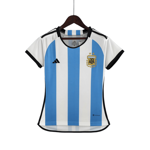 Argentina Retro 2022 de mujer Local - CAMISETAS4ALL