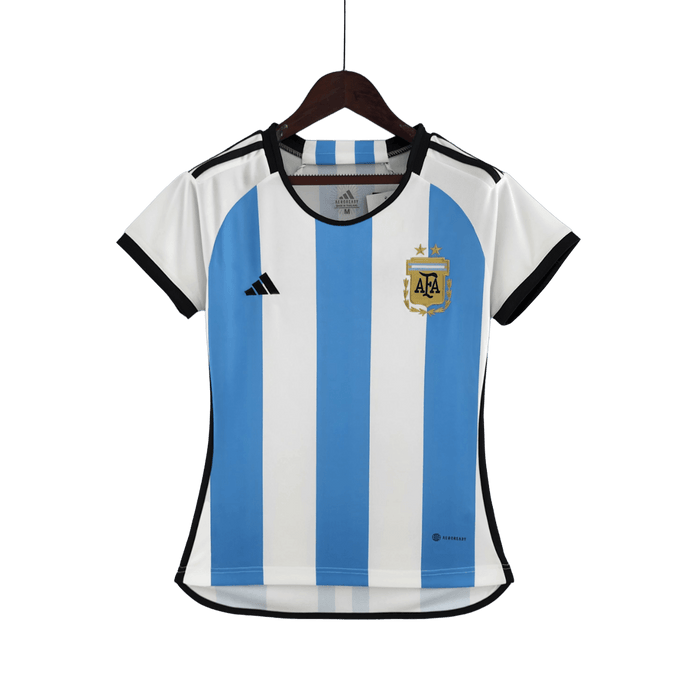 Argentina Retro 2022 de mujer Local - CAMISETAS4ALL