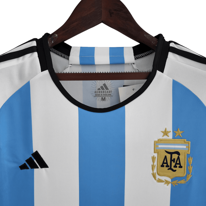 Argentina Retro 2022 de mujer Local - CAMISETAS4ALL