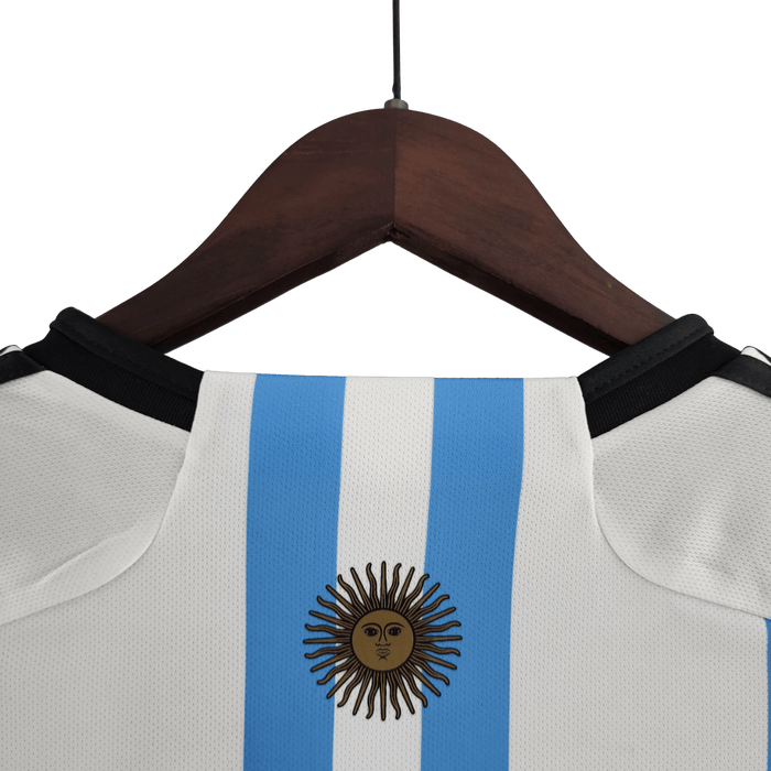 Argentina Retro 2022 de mujer Local - CAMISETAS4ALL