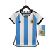 Argentina Retro 2022 Copa del Mundo campeón 3-star Versión de jugador - CAMISETAS4ALL