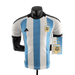 Argentina Retro 2022 Copa del Mundo campeón 3-star Versión de jugador - CAMISETAS4ALL