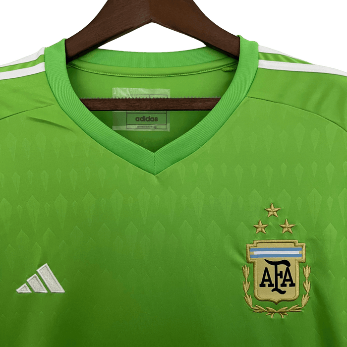 Argentina Retro 2023 3 Estrella Portero Verde - CAMISETAS4ALL