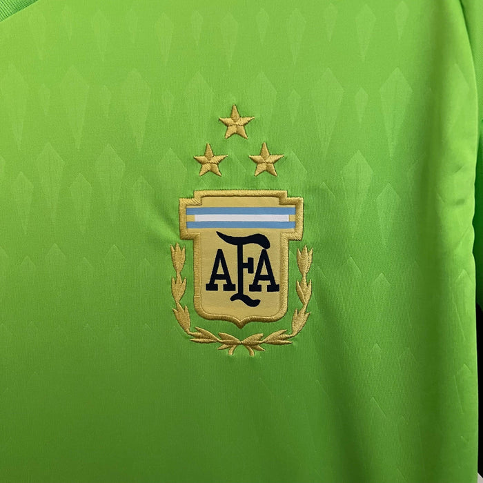 Argentina Retro 2023 3 Estrella Portero Verde - CAMISETAS4ALL