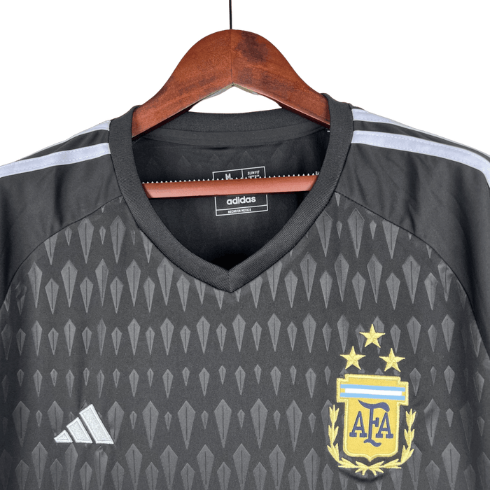 Argentina Retro 2023 Portero Negro - CAMISETAS4ALL