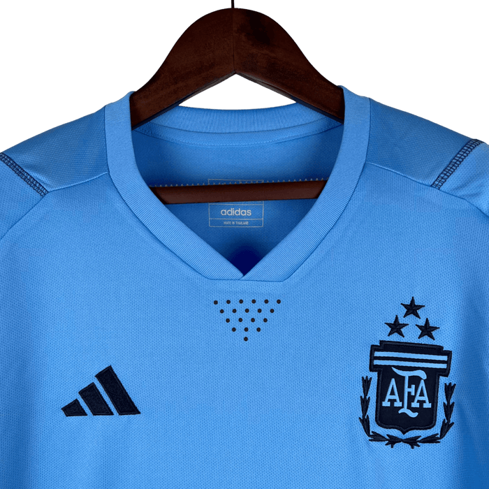 Argentina Retro 2023 Entrenamiento Uniforme Azul - CAMISETAS4ALL