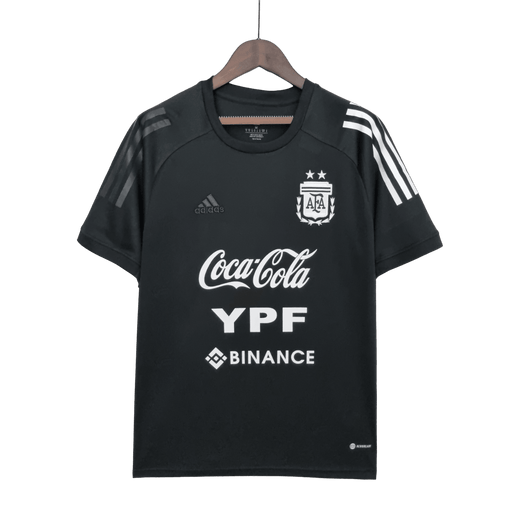 Argentina Retro Entrenamiento Traje Negro - CAMISETAS4ALL