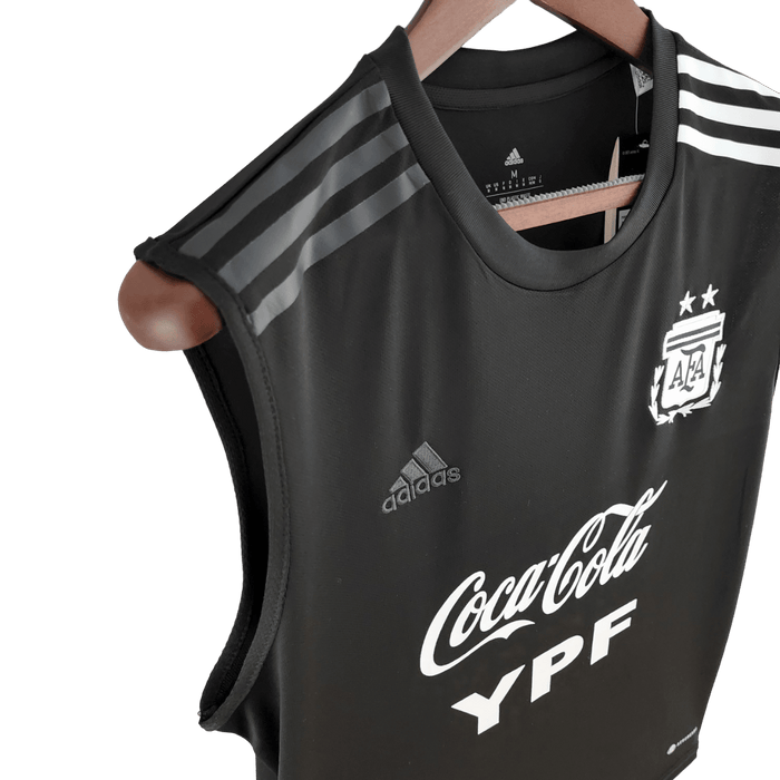 Argentina Vest Entrenamiento Traje Negro - CAMISETAS4ALL