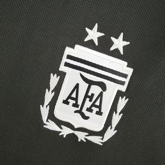 Argentina Vest Entrenamiento Traje Negro - CAMISETAS4ALL